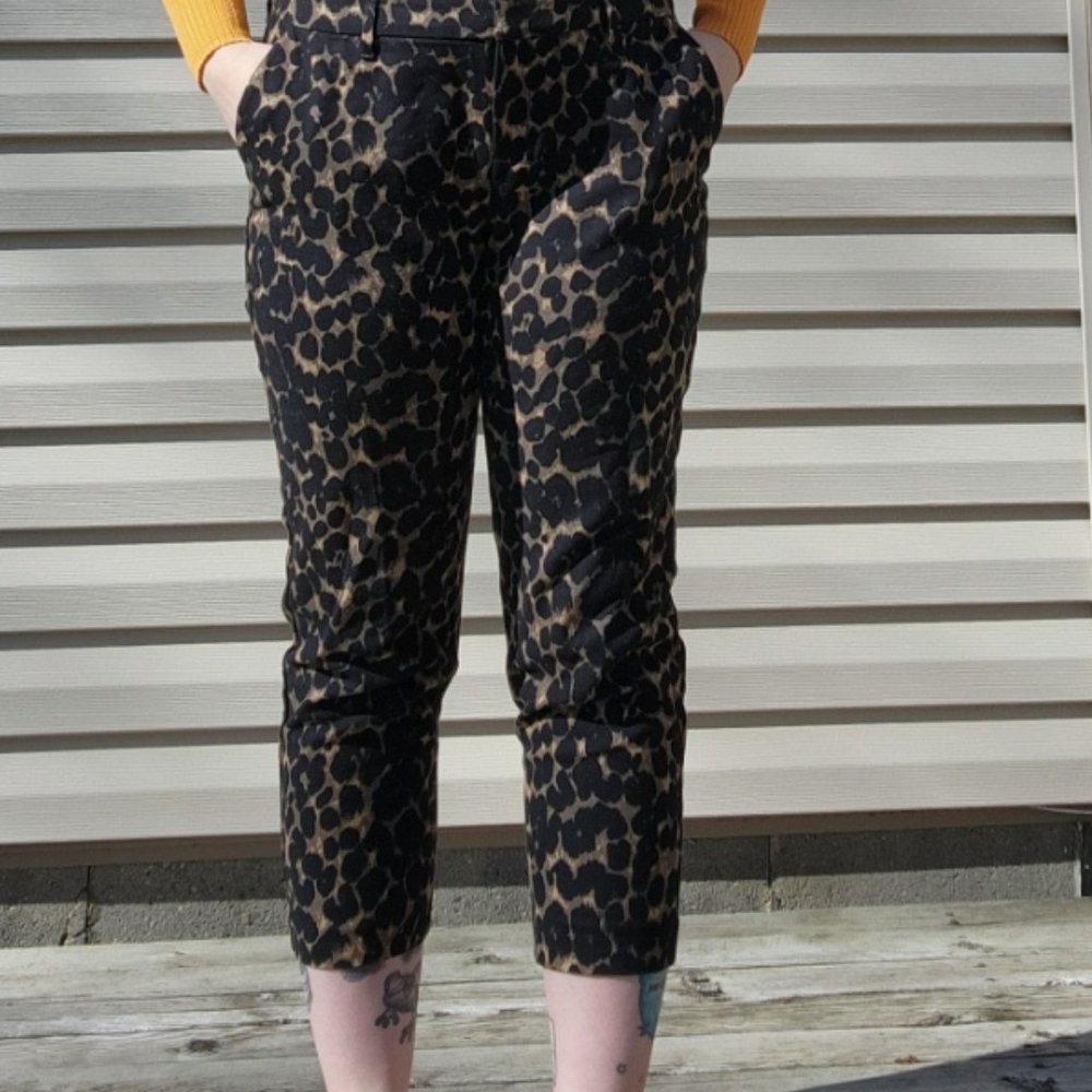 Leopard Work Pants